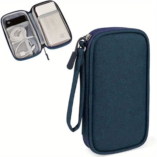 Travel Cable Bag Portable Digital Storage Pouch Charger Data Cable USB Bag Organizer Waterproof Electronic Accessory Storage Bag