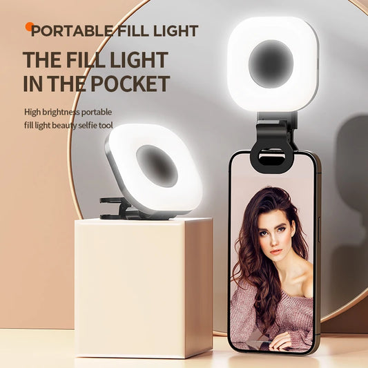 Mini LED lumière portable pour Smartphone - 3 Modes