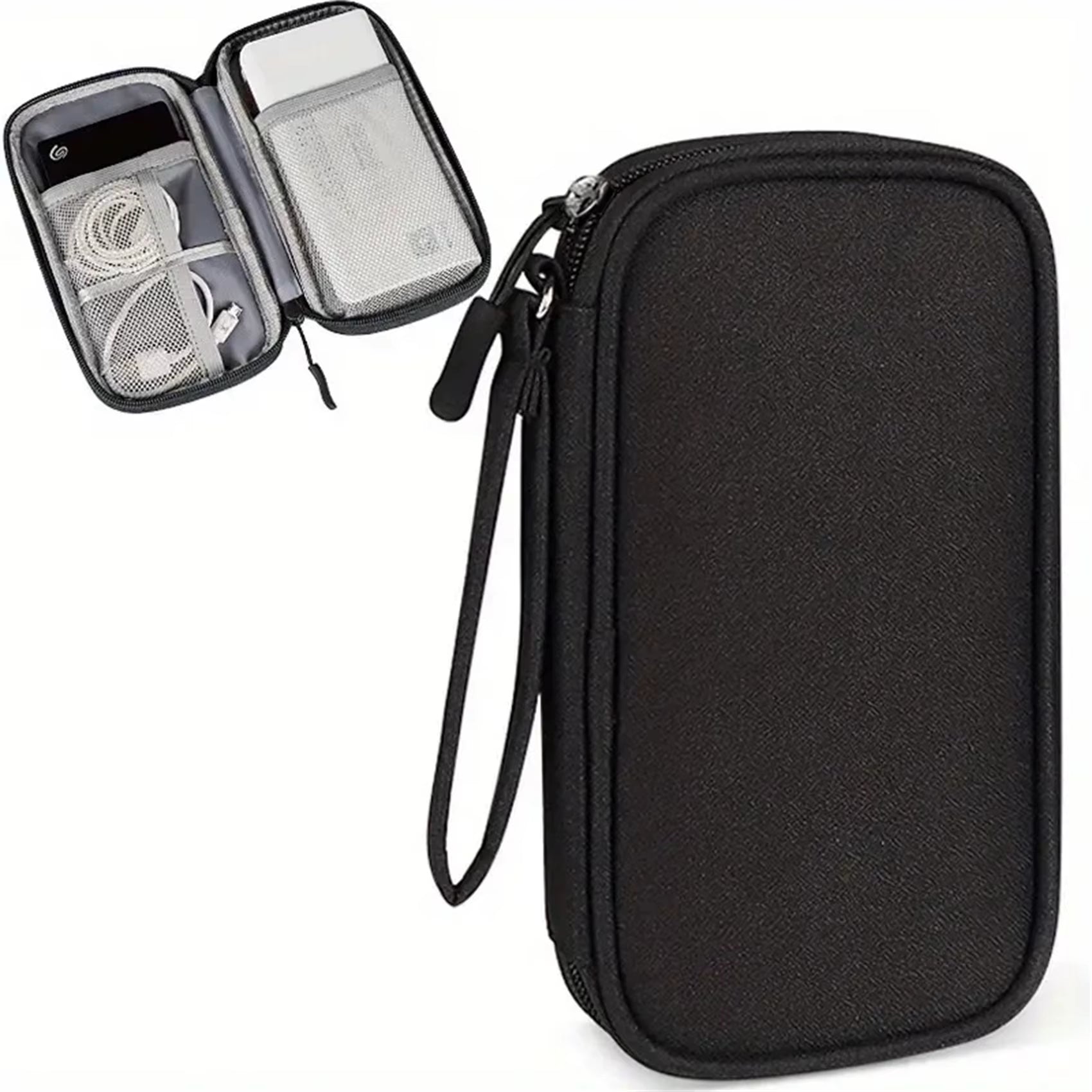 Travel Cable Bag Portable Digital Storage Pouch Charger Data Cable USB Bag Organizer Waterproof Electronic Accessory Storage Bag